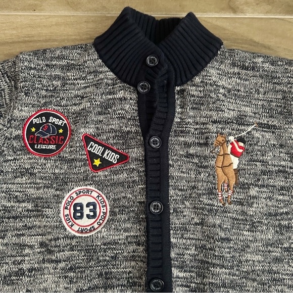 Polo Sport Cardigan Sweater | Size 12 - Picture 2 of 5